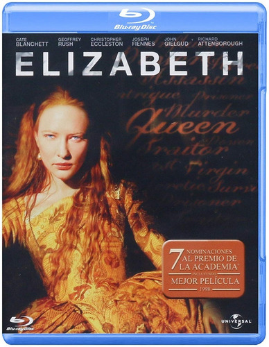 Elizabeth La Reina Virgen Cate Blanchett Pelicula Bluray