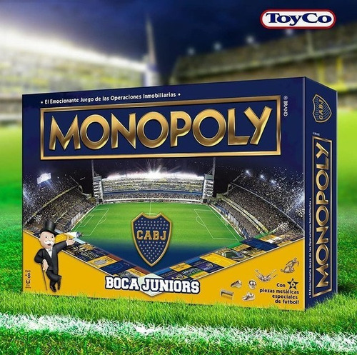 Juego De Mesa Monopoly Boca Juniors