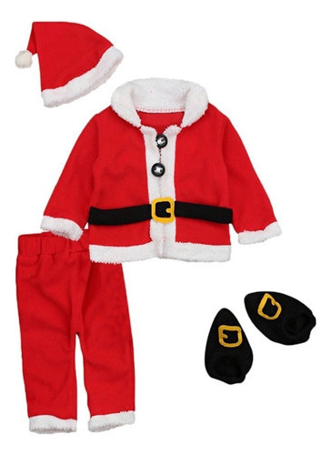 Traje Infantil Conjunto De Traje De Santa Claus For Bebés, 1