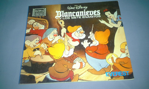 Blancanieves Y Los 7 Enanitos Walt Disney Libro Film 1980
