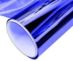 Pelicula Solar - Insulfilm 1m X 10m Azul Espelhado