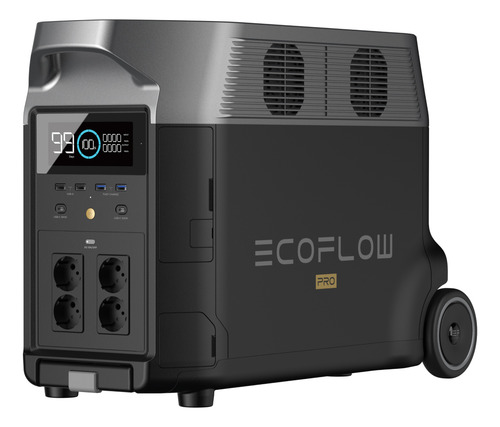 Ecoflow Generador Delta Pro 3600w + Panel Solar 400w