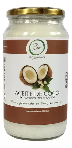 Aceite de Coco Orgánico Extra Virgen, 1000 ml, Brota –