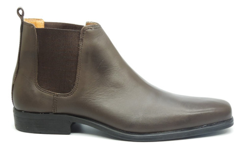 Bota Con Elastico Chelsea Cuero Vacuno Goma Hombre 810 Daz  