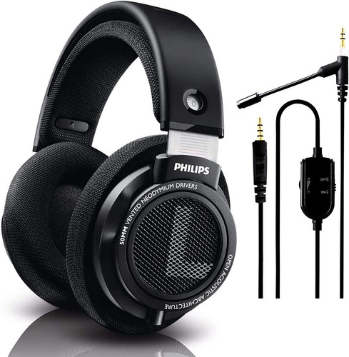 Auriculares Estereo De Alta Fidelidad Philips Shp9500 Negros