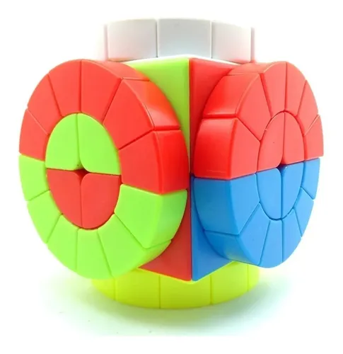 Cubo Rubik Time Machine 2x2 Stickerless Magic Cube Sin Stick