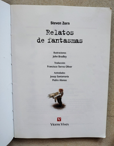 Relatos De Fantasmas - Steven Zorn - Vicens Vives (Usado)