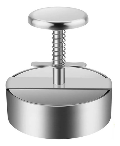 Molde Práctico De Aluminio For Hacer Hamburguesas De 9 Cm