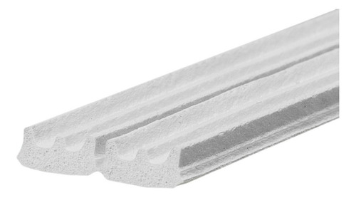 Imagen 4 de 10 de Burlete Autoadhesivo Suprabond De Goma Perfil E Color Blanco