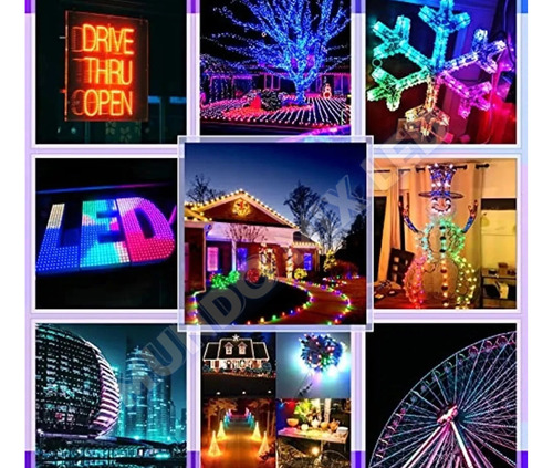 4000pcs Pixel Ponto Led Rgb 12mm Ws2811 12v Fita Endereçável