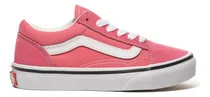Comprar Tenis Old Skool Niñas Casuales De Lona Con Cordones Color Honeysuckle Vans