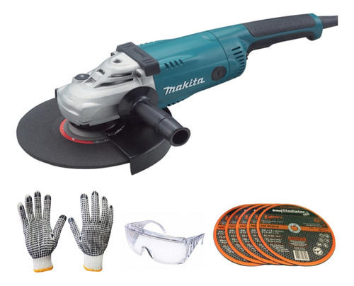 Amoladora Angular Makita 840 w Esmeriladora 4 1/2  + Regalos