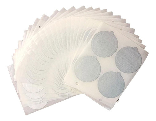 Paquete De 100 Cápsulas De Sellos De Aluminio Con Tapas De