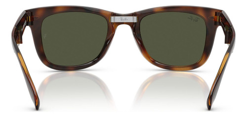 Lentes De Sol Folding Wayfarer Havana Ray-ban Rb410571031