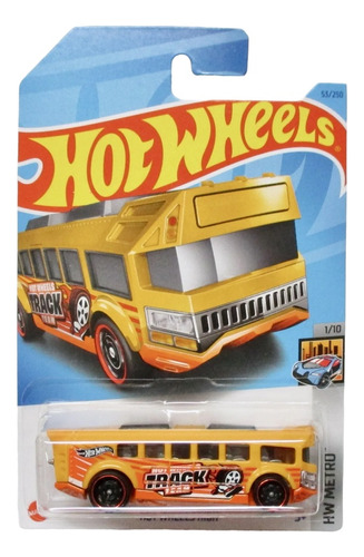 Hot Wheels High Autobús Amarillo #53/250 Case P 2023