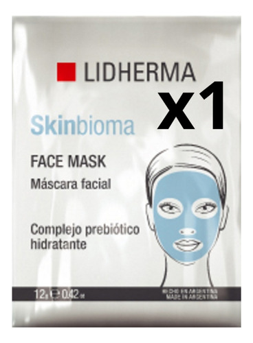 Lidherma Mascarilla Facial Skinbioma Hidratante Unidosis