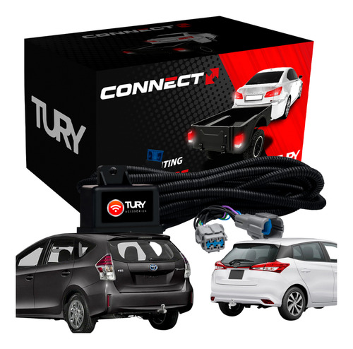 Módulo De Engate Carretas Tury Connect 5.1 Cc Corolla Yaris