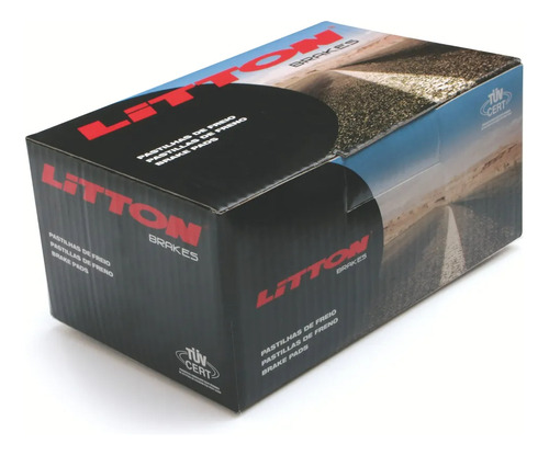 Pastillas Trasera Litton Brakes Vectra 2002 - Transit 2002