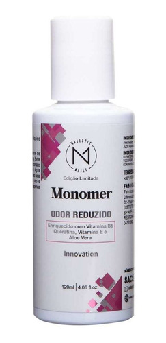 Monomer Odor Reduzido Majestic Nails 120ml