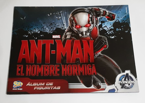 Album Ant-man Marvel Hombre Hormiga + 180 Figuritas Completo