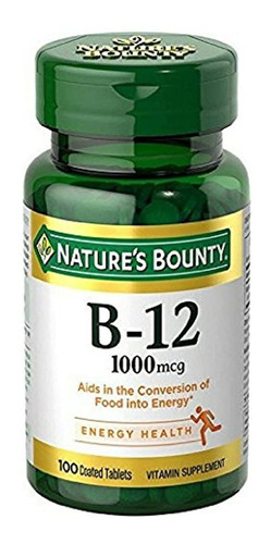 Comprimidos De B12 Natures Bounty