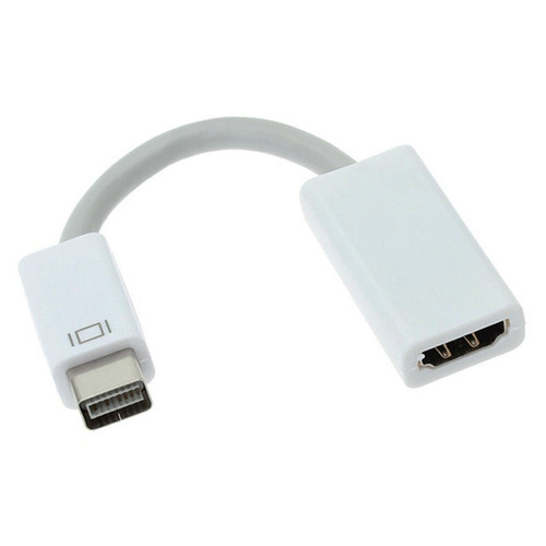 Adaptador Mini Dvi A Hdmi Compatible Con Macbook White/black