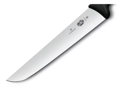 Cuchillo de cortar carne de Victorinox, punta afilada, borde recto, de 4  3/4 pulgadas, Punta dentada Swiss Classic