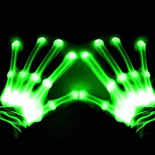 Guantes Led Luces, Juguetes Divertidos Dedos, Regalos D...