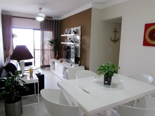 Imagem 2 de 30 de Apartamento Residencial Vista Total Para O Mar E Mobiliado À Venda, Avenida Almirante Tamandaré, Enseada, Guarujá - Ap11844. - Ap11844