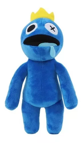 Rainbow Friends Babão Blue Jogo Roblox 30 Cm Pelúcia