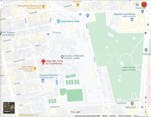 Imagen 4 de 4 de Casa Como Terreno En Venta En Roma Sur, Cuauhtémoc, Cdmx | Baja California Eje 3