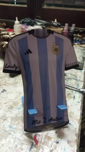 Portacelular Souvenirs Camiseta Argentina 2022