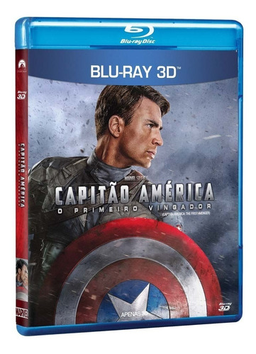 Capitão América  O Primeiro Vingador  Blu Ray 3d