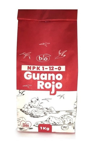 Guano Rojo 1kg - Bio Ecological