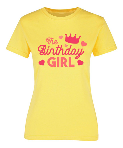 Playera De Cumpleaños Para Mujer - Niña - Birthday Girl
