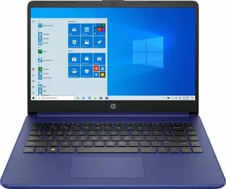 Laptop Hp 14 4gb Ram 64 Gb Ssd Celeron N4020 Azul Windows10