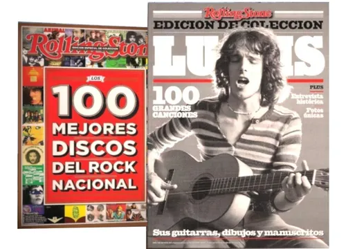 Luis Alberto Spinetta Rolling Stones + 100 Mejores Discos