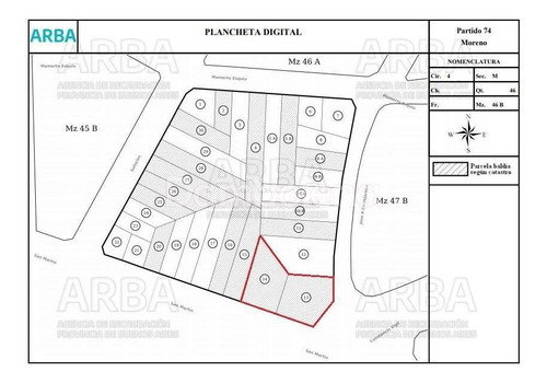 Terreno Fraccion En Venta Ubicado En La Reja, Moreno, G.b.a. Zona Oeste