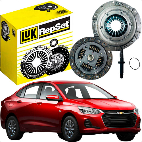 Kit De Embreagem Onix 1.0 12v 3 Cilindros Aspirado Luk