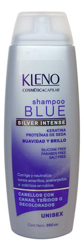 Shampoo Neutralizante Rubios Blue Silver Intense Kleno Local