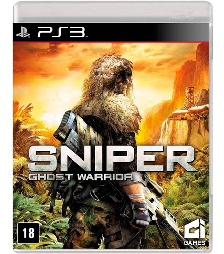 Sniper Ghots Warrior Ps3 Novo Original Lacrado Mídia Física