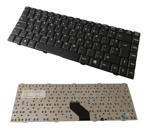 Teclado Intelbras Pk1301s06b0 Pk1301s01b0 Pk1301s03b0 Br *ç*