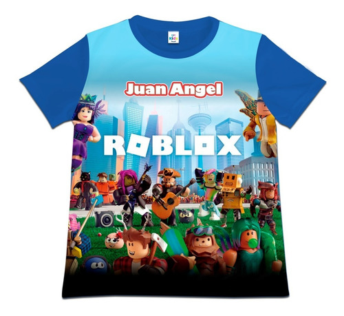 Franela Camisa Niño Niña Roblox En Algodon