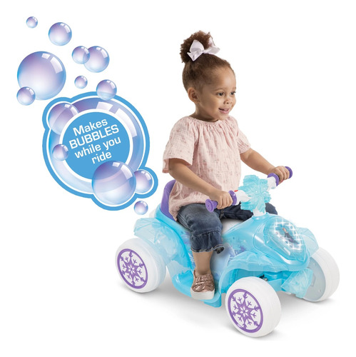Triciclo Para Niños Eléctrico Con Burbujas - Disney