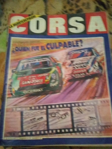 Revista Corsa La Muerte De Pironi 08 09 1987 N1103