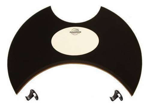 Super-pad De Estudo Aquarian 22'' Para Bumbo Cor Preto