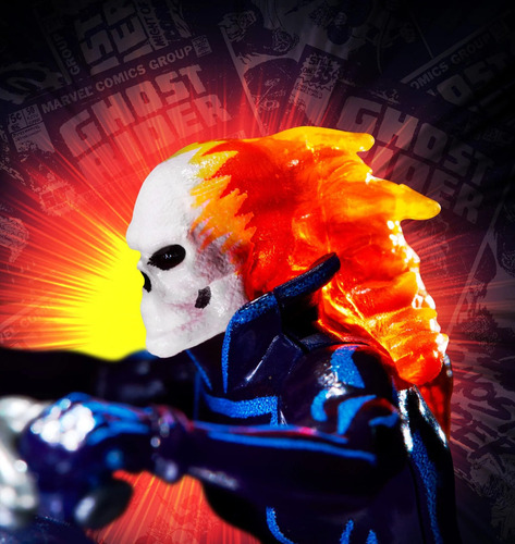 Ghost Rider 40 Years Marvel Hot Wheels Mattel Sdcc 2022 Color Multicolor