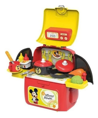 Mochila De Juego De Cocina Mickey Mouse