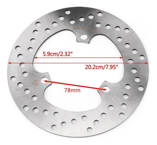 Disco De Freno De Trasera For Yamaha Xt225 Xg250 Xtz250
