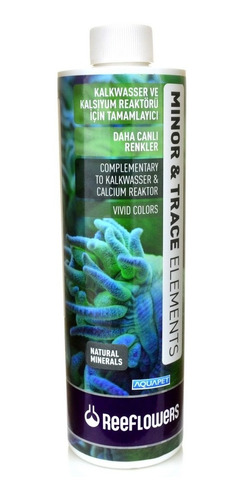 Condicionador De Água Reeflowers Minor&trace Elements 500ml